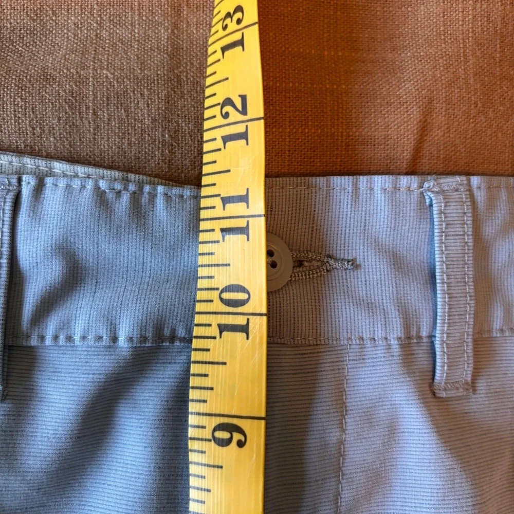 Ron Jon Surf Shop Hybrid Shorts 32 Stretch Light Blue Coastal Surf